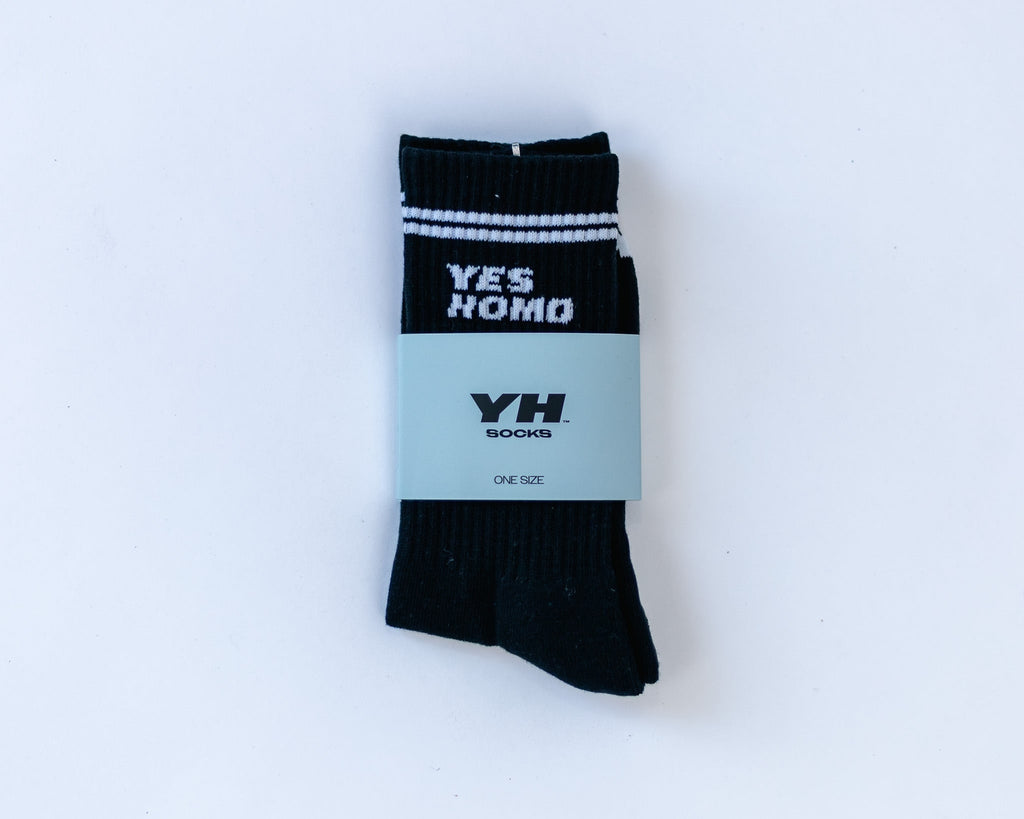 Yes Homo Socks - Black