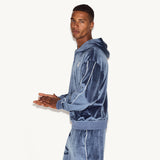 PLAYBOY Men's Velour Hoodie