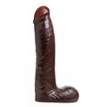 SexFlesh Chocolate Cock 8 Inch Realistic Dildo