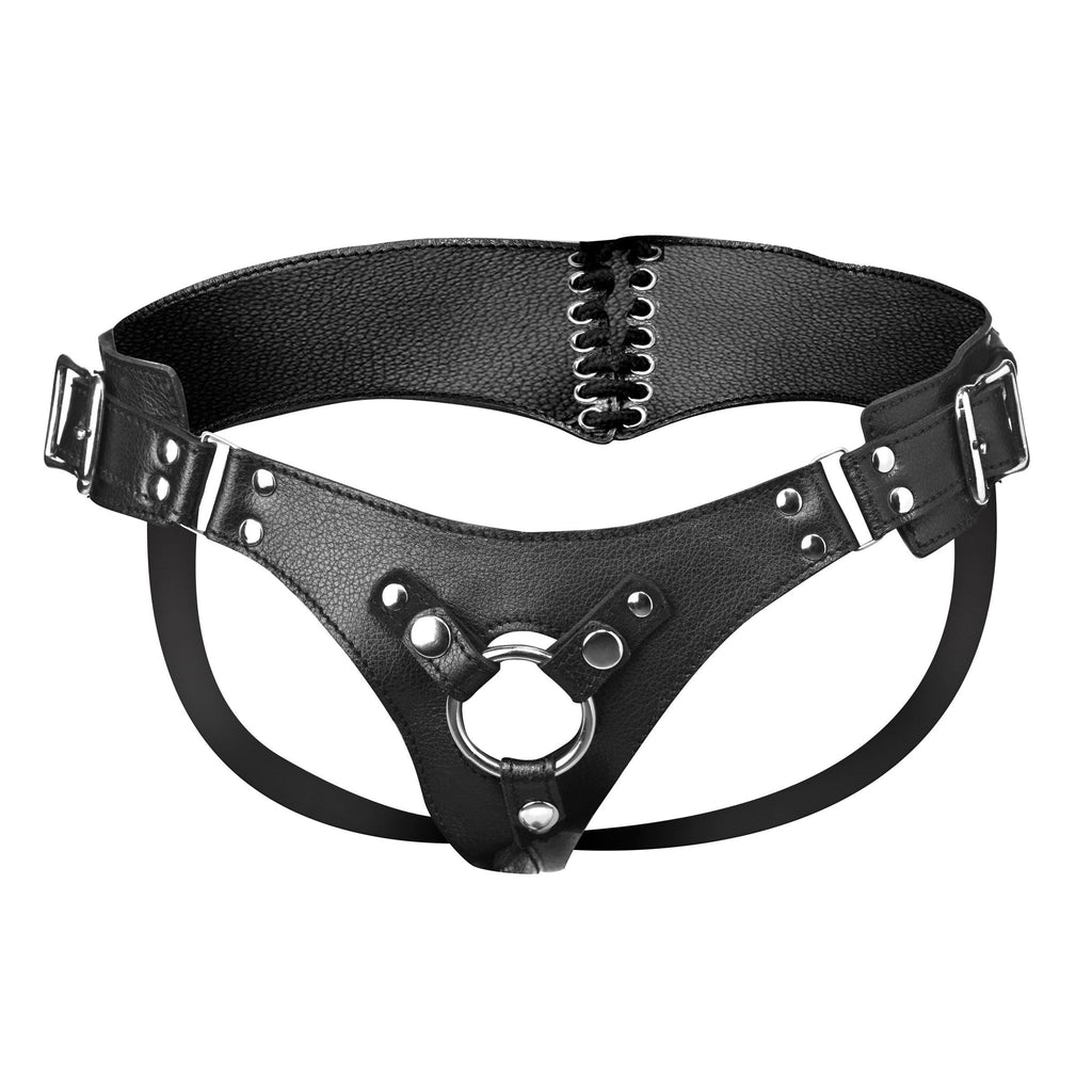 Strap U Bodice Corset Style Strap On Harness