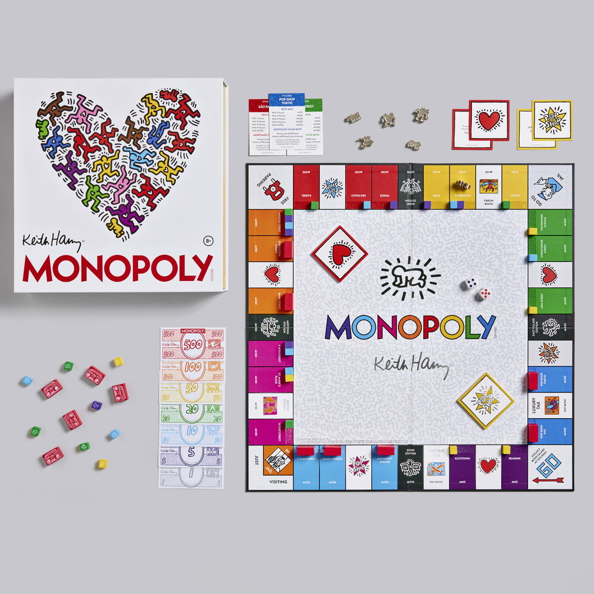 Keith Haring Monopoly – Pop Shop 40th Anniversary Edition