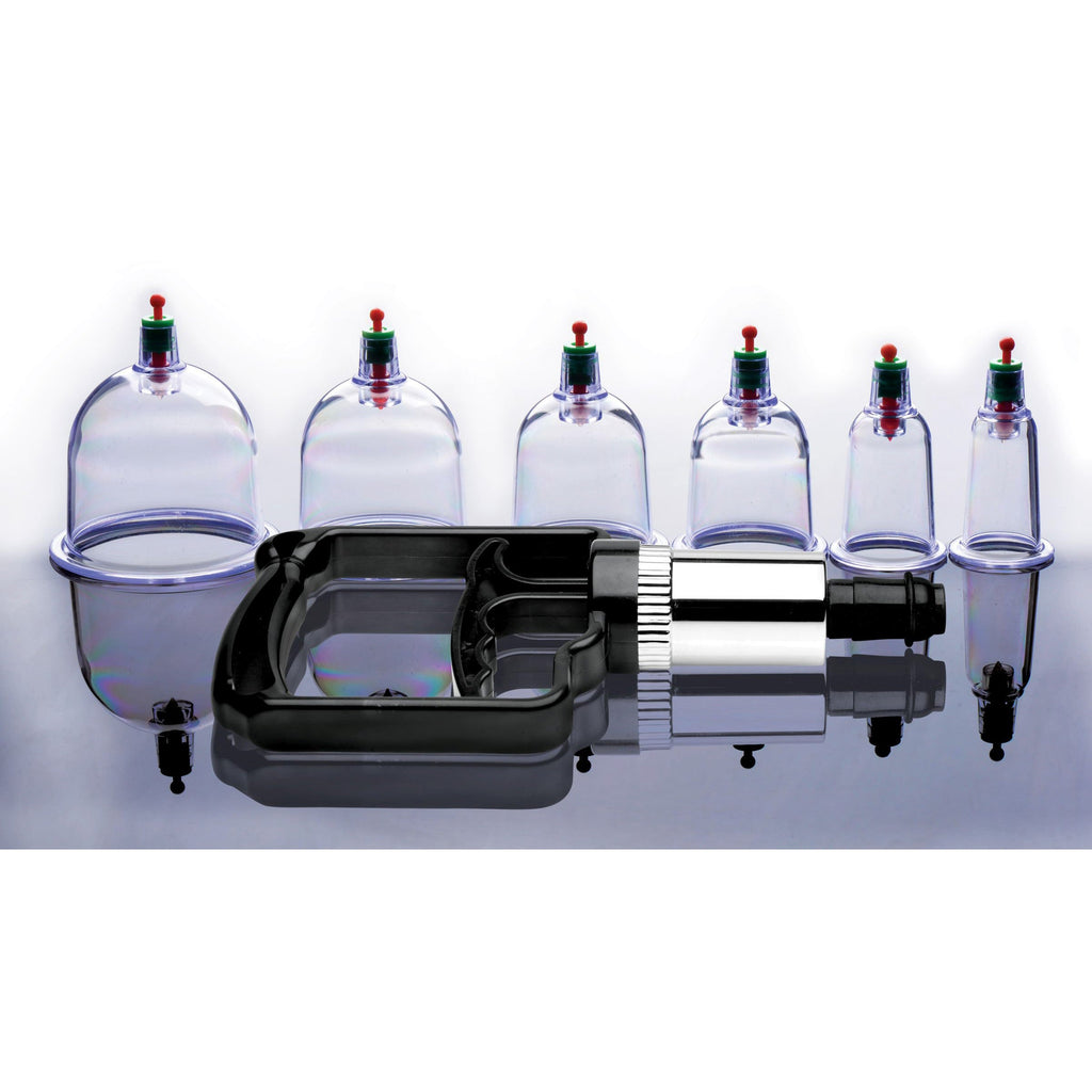 Sukshen 6 Piece Cupping Set with Acu-Points