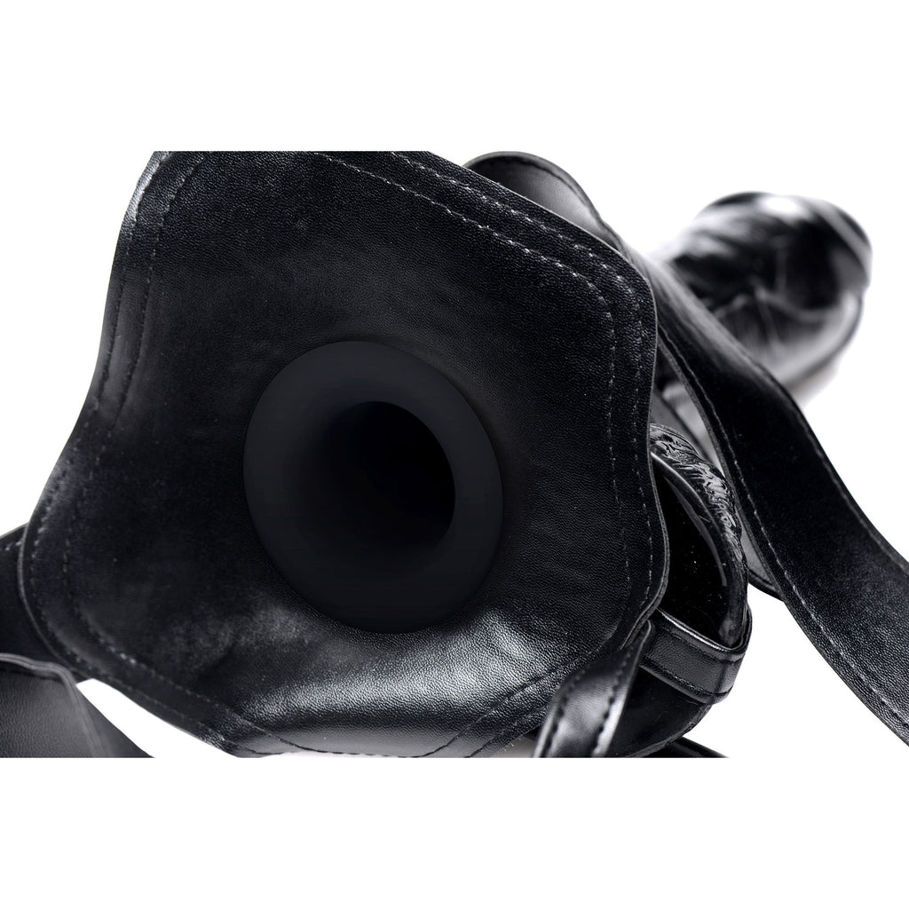 Infiltrator Hollow Strap-on With 10 inch Dildo