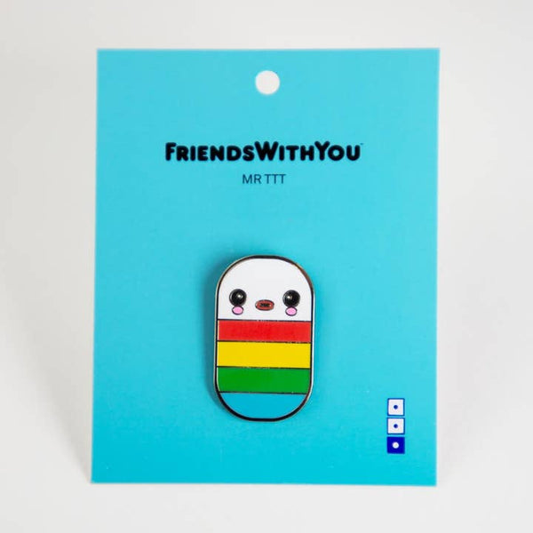 Mr Ttt Enamel Pin by Friendswithyou x Third Drawer Down