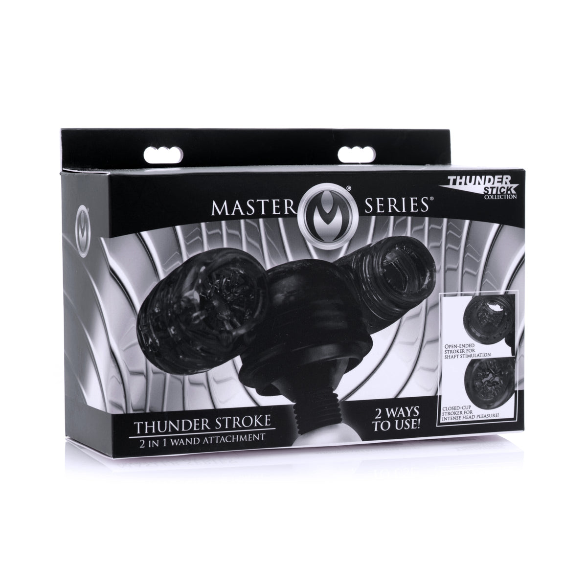 Thunder Stroke 2 in 1 Wand Masturbation Attachment