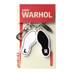 Andy Warhol Dance Diagram Keyring