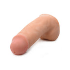 Loadz Squirting Dildo - 7 Inch with Reservoir in Balls - Light