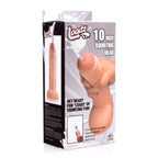 Loadz 10 Inch Squirting Dildo with Syringe