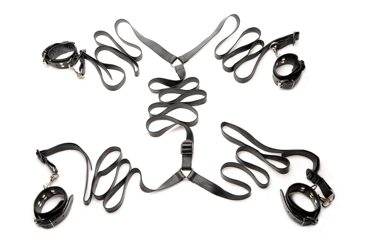 Strict Leather Bed Restraint Kit