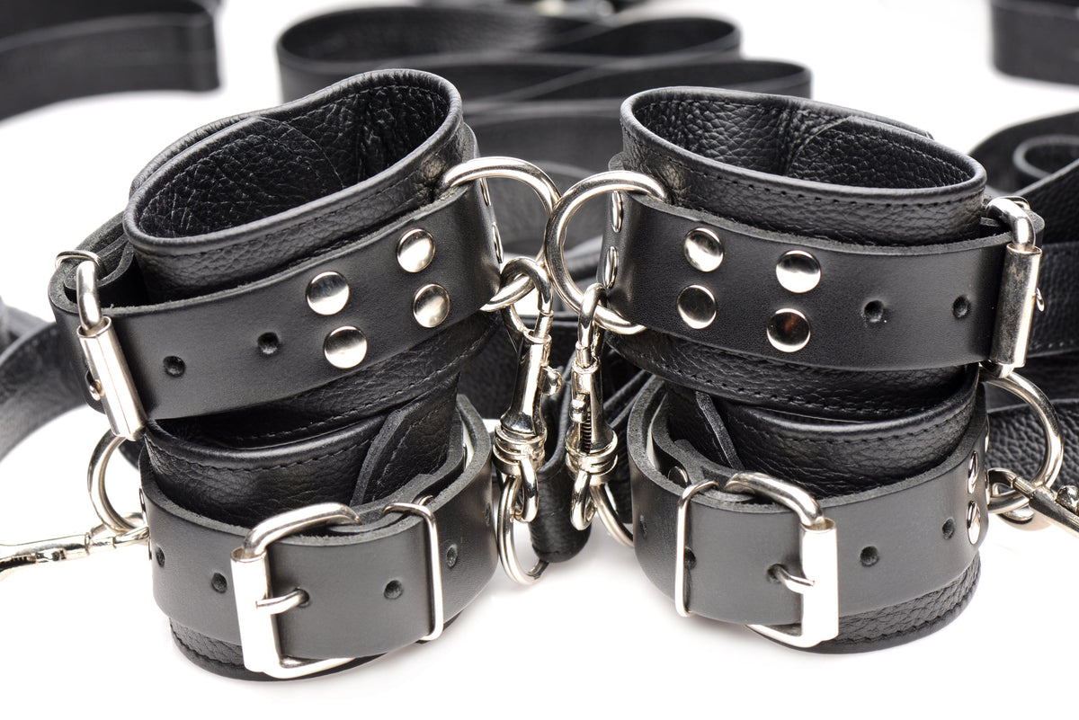 Strict Leather Bed Restraint Kit