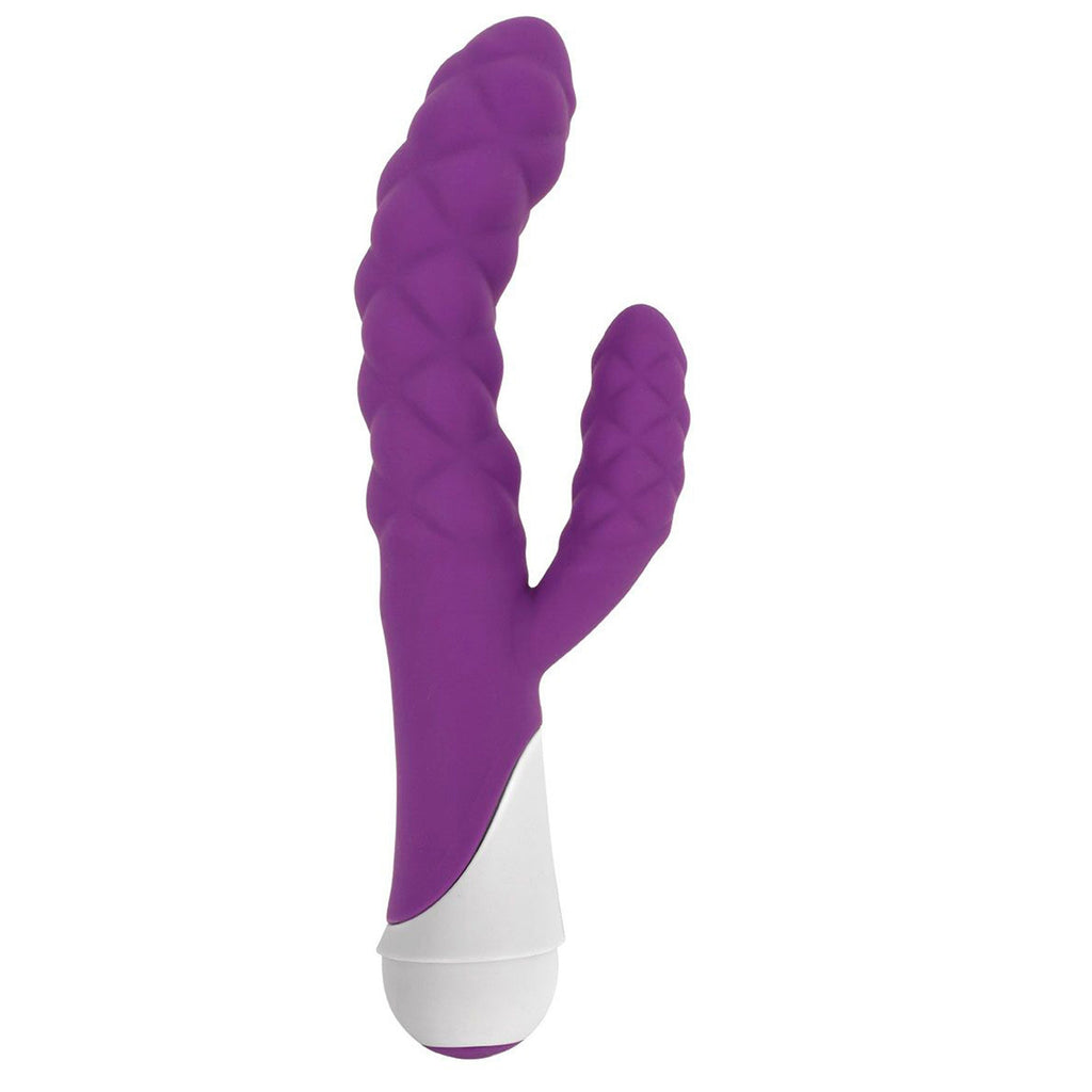 Ellen 20x Silicone Vibrator - Purple