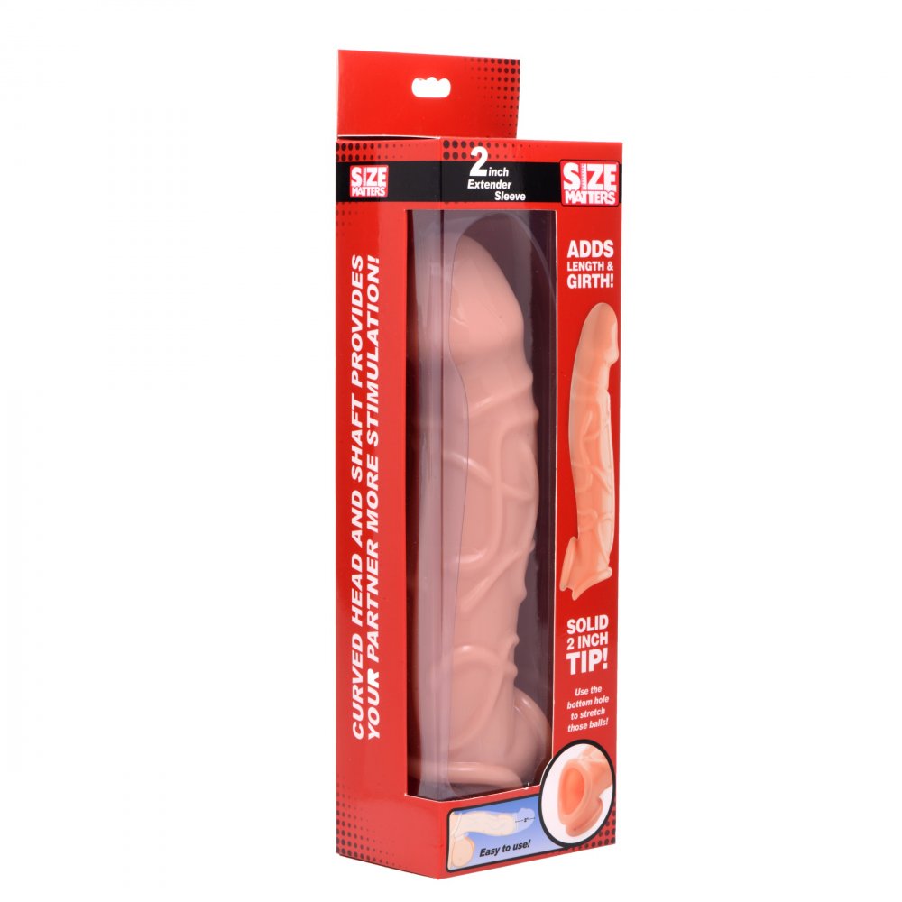 Size Matters 2 Inch Extender Sleeve - Light
