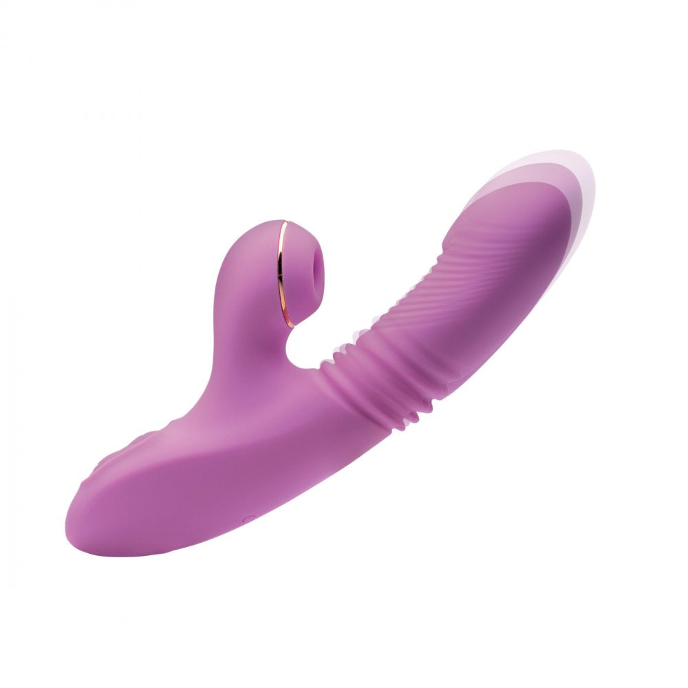 Shegasm Pro-Thrust Thrusting Suction Rabbit