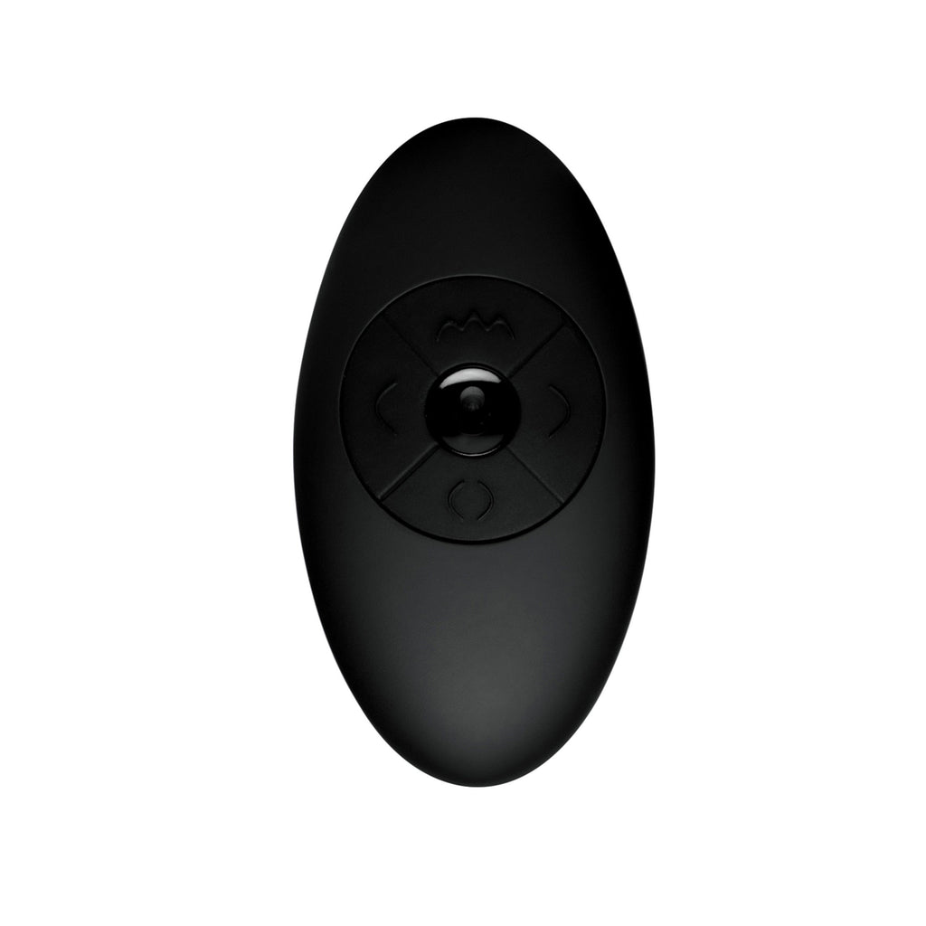 Thunderplugs Silicone Vibrating & Thrusting Plug with Remote Control