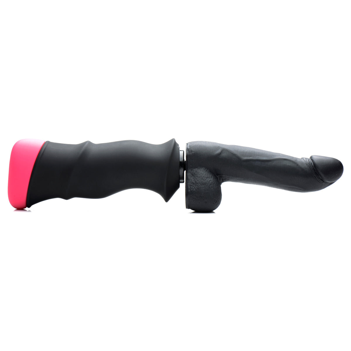 Mega-Pounder Hand-Held Thrusting Dildo
