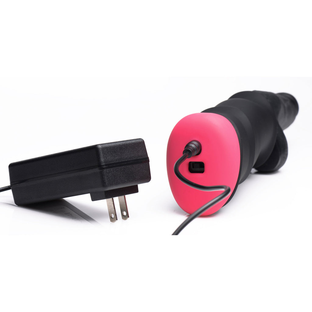 Mega-Pounder Hand-Held Thrusting Dildo