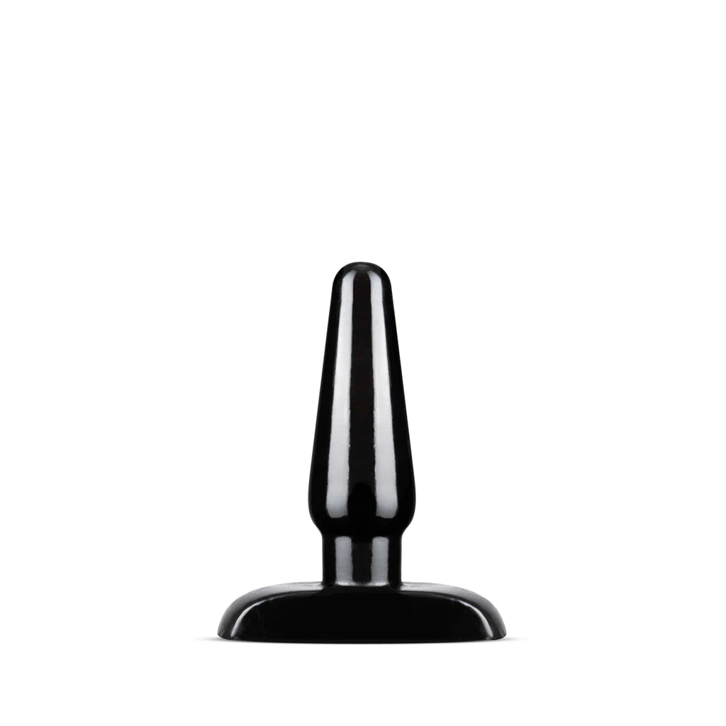 Anal Adventures Basic Black 4.25-Inch Anal Plug