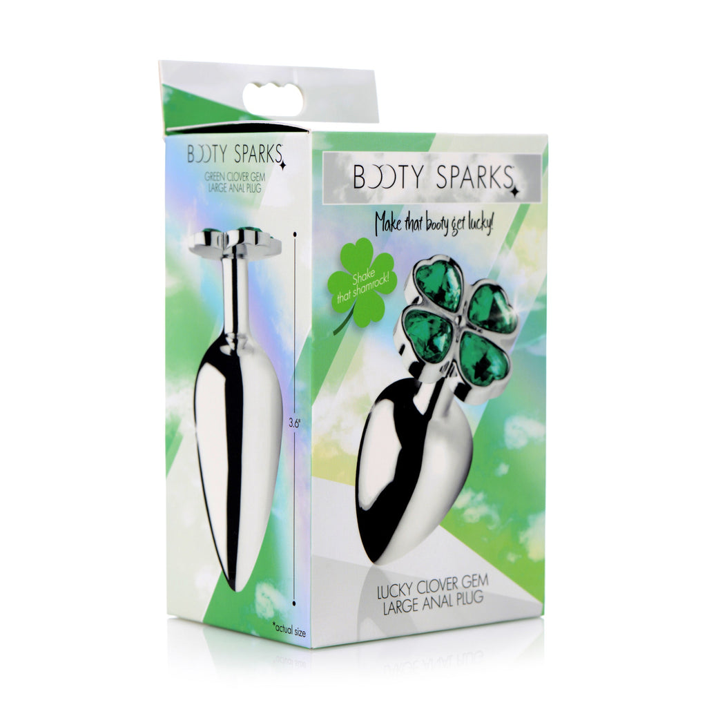 Lucky Clover Gem Large Anal Plug