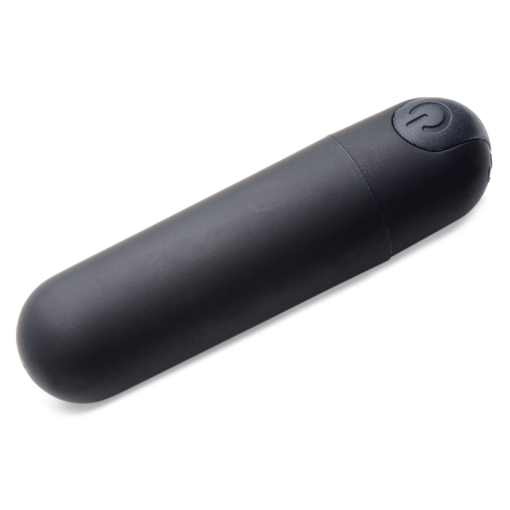 21X Vibrating Bullet with Remote Control - Black