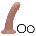 Strap U Seducer 7 Inch Silicone Dildo with Harness