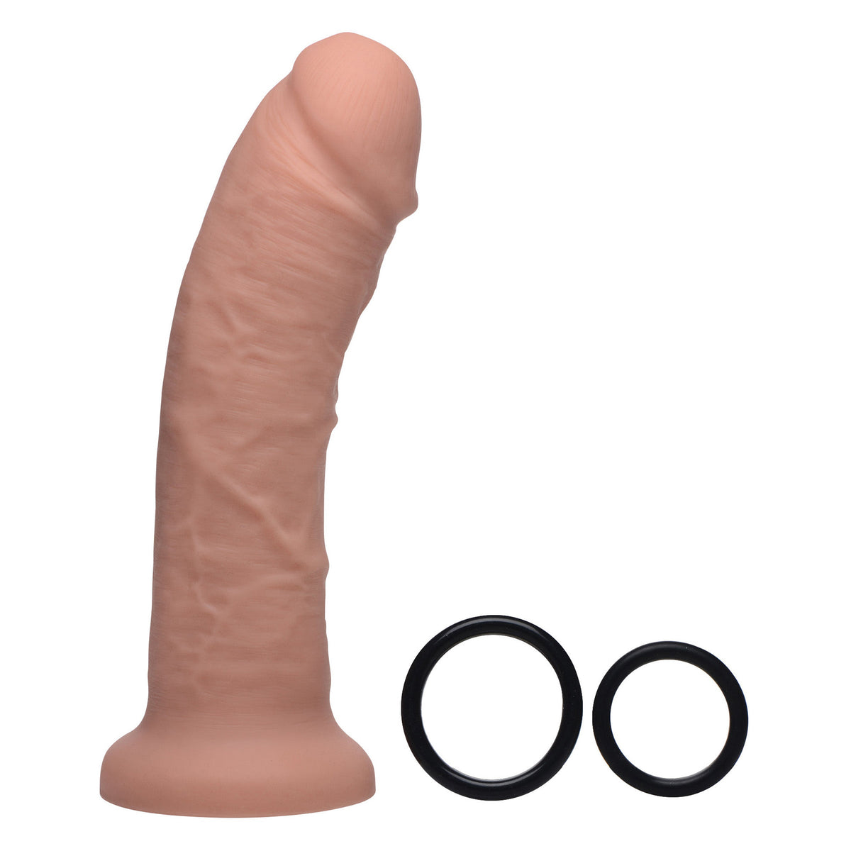 Strap U Brazen 8 Inch Silicone Dildo with Harness