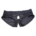 Strap U Lace Envy 3XL Crotchless Panty Harness - Black