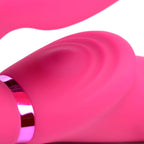 Strap U 10X Ergo-Fit G-Pulse Inflatable & Vibrating Strapless Strap-On - Pink