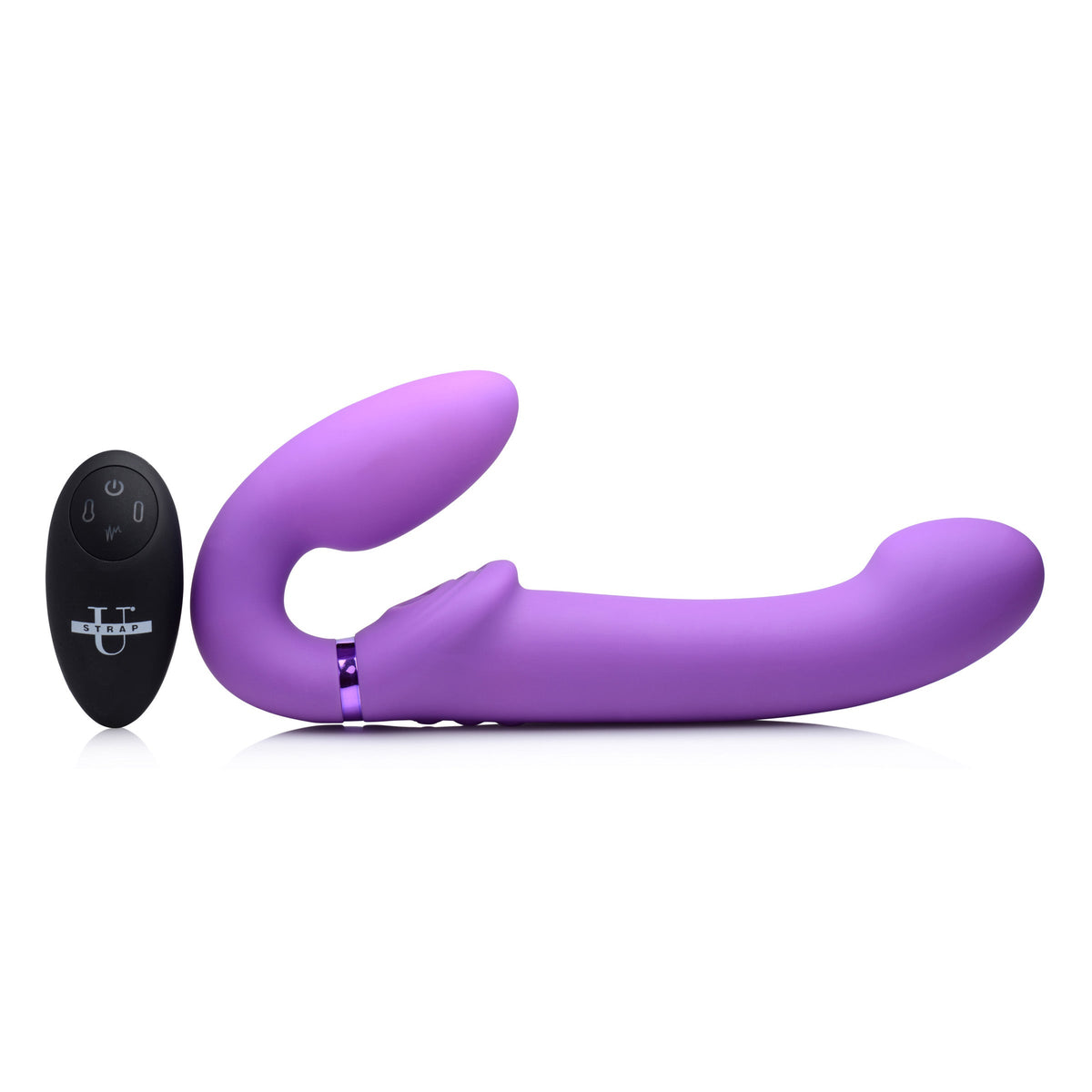 Strap U 10X Ergo-Fit G-Pulse Inflatable & Vibrating Strapless Strap-On