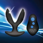 Zeus 64X Electro-Spread Vibrating And E-Stim Silicone Plug