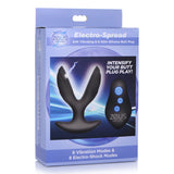 Zeus 64X Electro-Spread Vibrating And E-Stim Silicone Plug