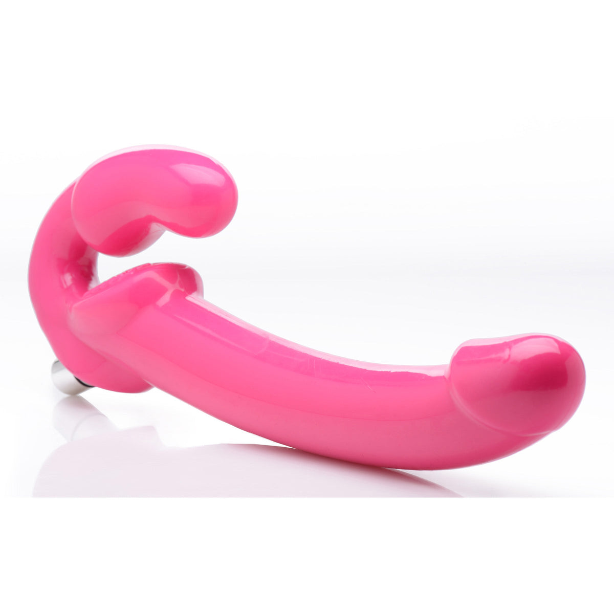 Strap U 7X Revolver Slim 8 Inch Vibrating Strapless Strap-on
