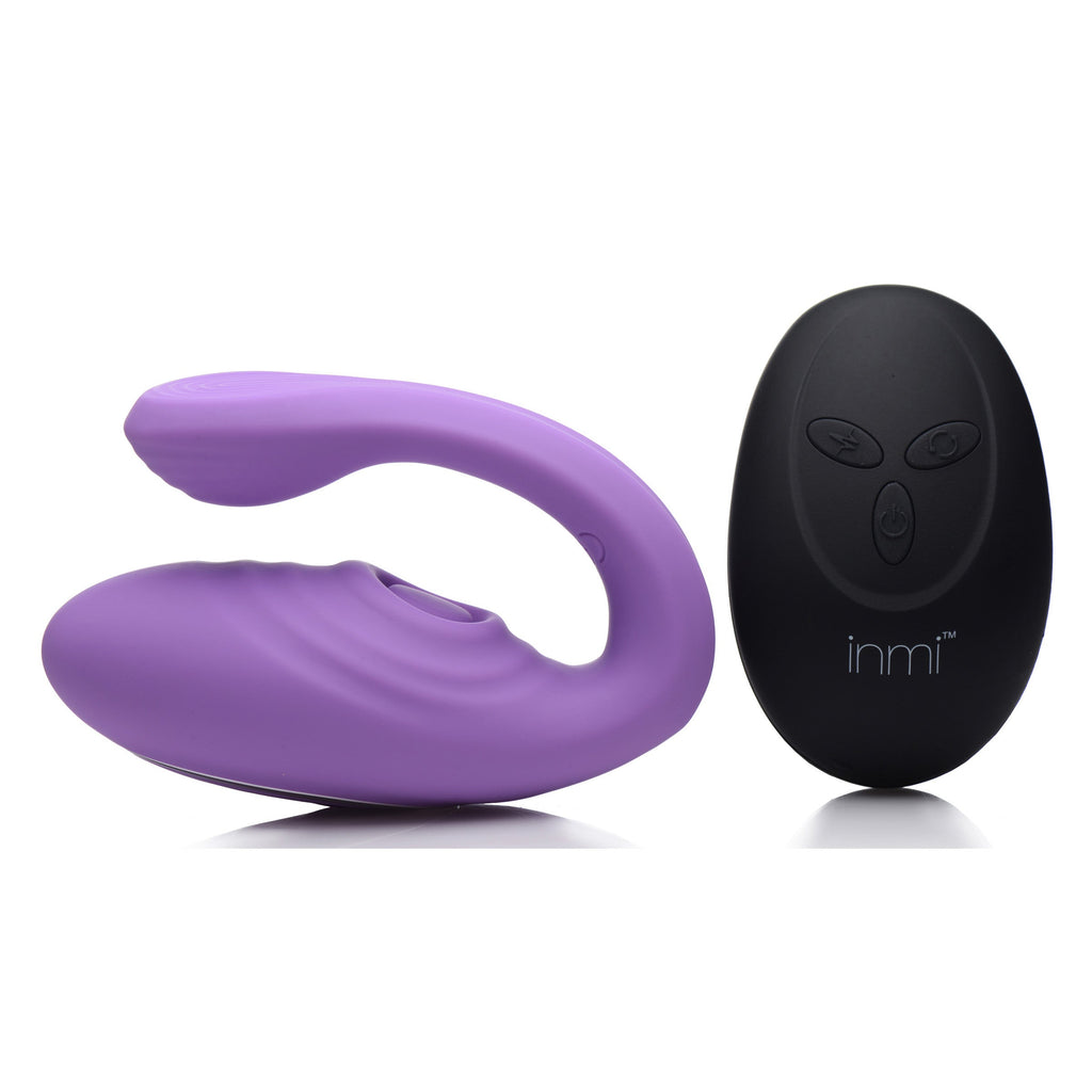 7X Pulse Pro Pulsating & Clit Stim Vibe with Remote
