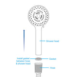 Shower Head with Silicone Nozzle