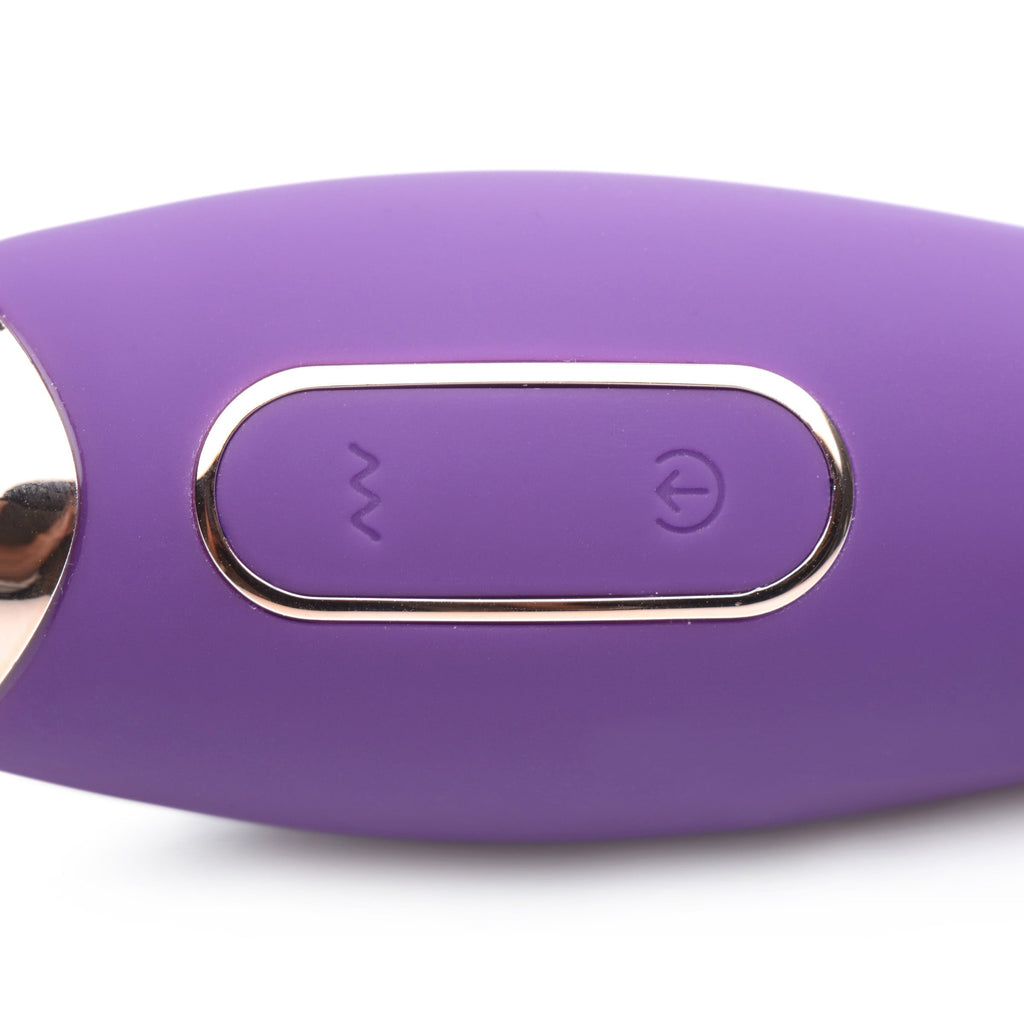 Power Zinger Pro Pulsing G-Spot Pinpoint Vibe with Attachments