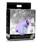 Shegasm Mini 12X Mini Silicone Clit Stimulator - Purple