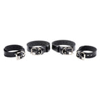 Strict Leather 4 Pack Leather Locking Bondage Straps