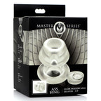 Ass Bung Clear Hollow Anal Dilator With Plug - Large