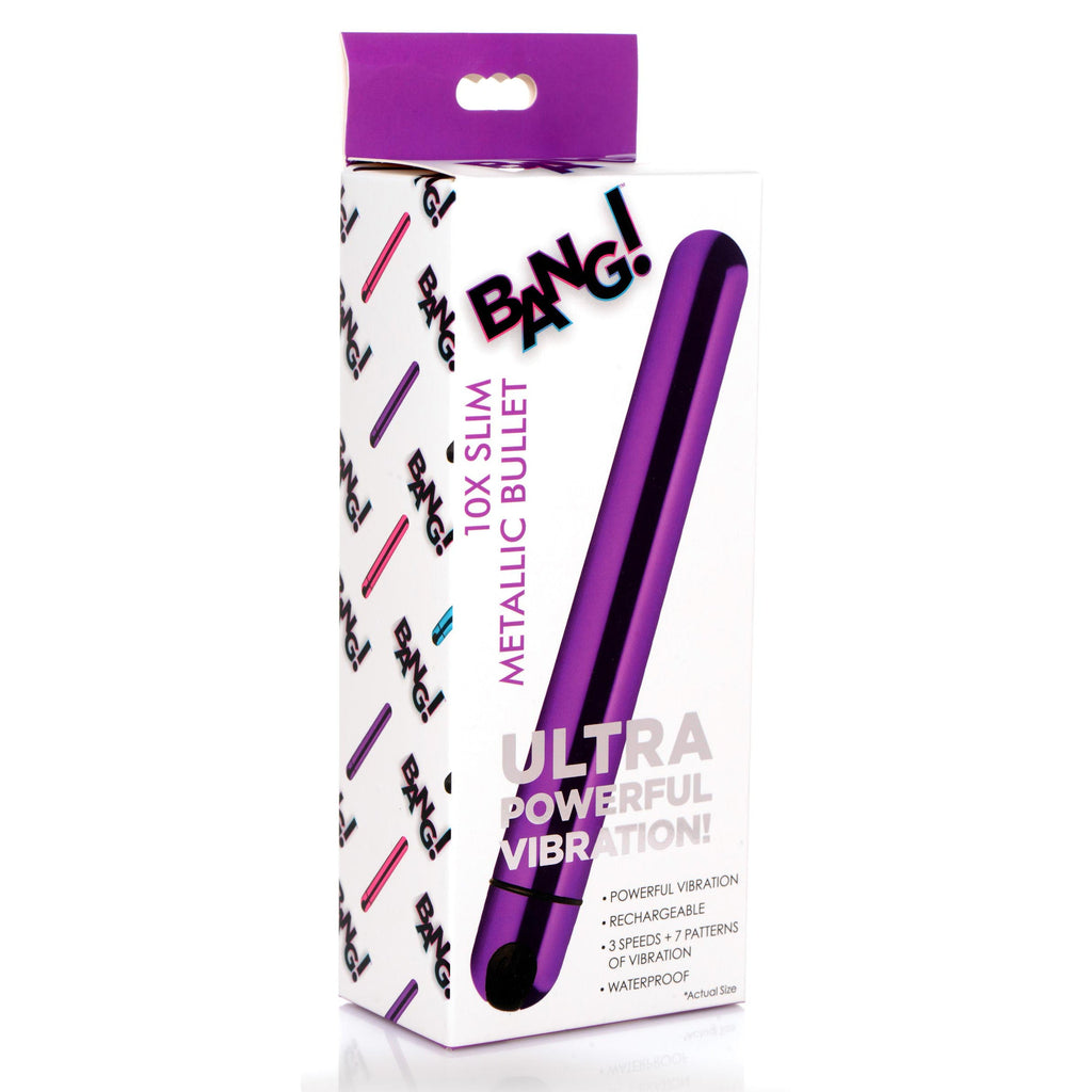 10X Slim Metallic Bullet - Purple