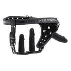 STRICT Double Penetration Strap On Harness