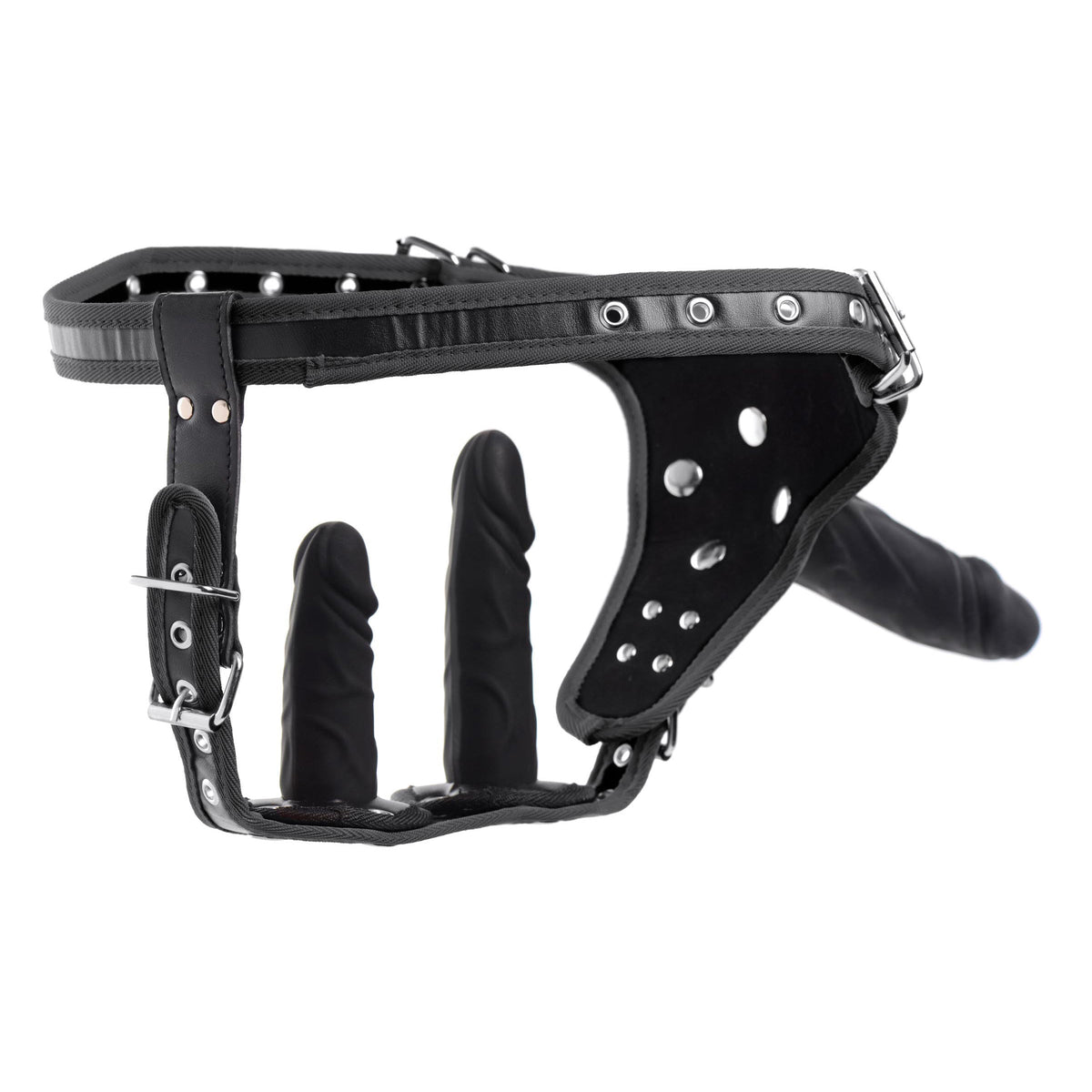 STRICT Double Penetration Strap On Harness