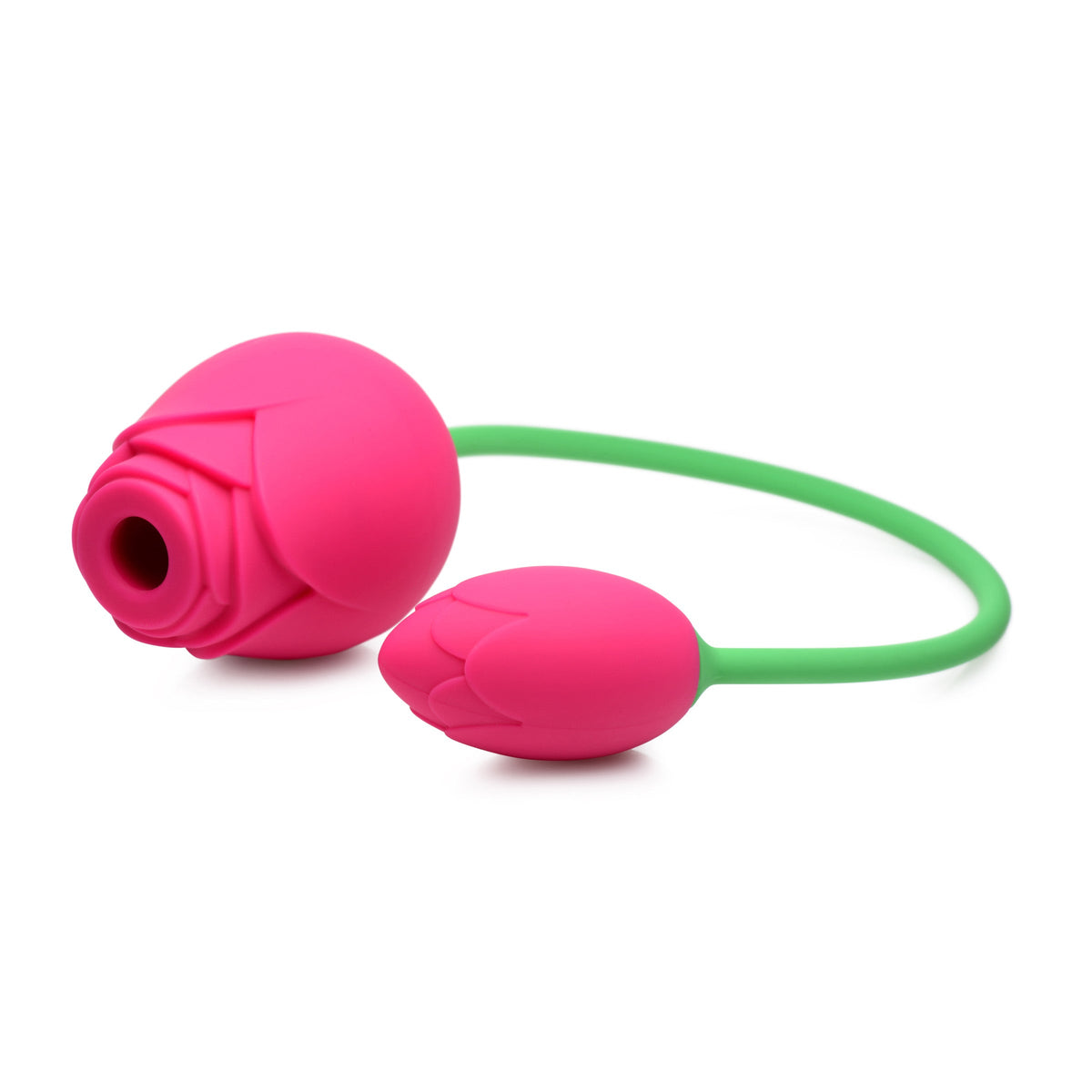 Bloomgasm Rose Duet Sucking & Vibrating Silicone Duo