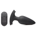 Laser Heart Large Anal Plug with Remote Control