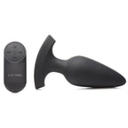 Laser Heart Large Anal Plug with Remote Control