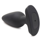 Laser Heart Large Anal Plug with Remote Control