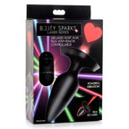 Laser Heart Large Anal Plug with Remote Control