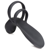 Silicone Vibrating Girth Enhancer w- Remote Control by trinity vibes