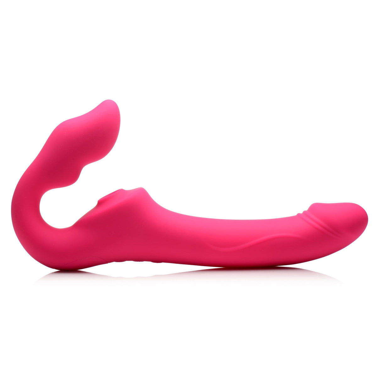 Strap U Mighty Licker Licking & Vibrating Strapless Strap-On w/ Remote
