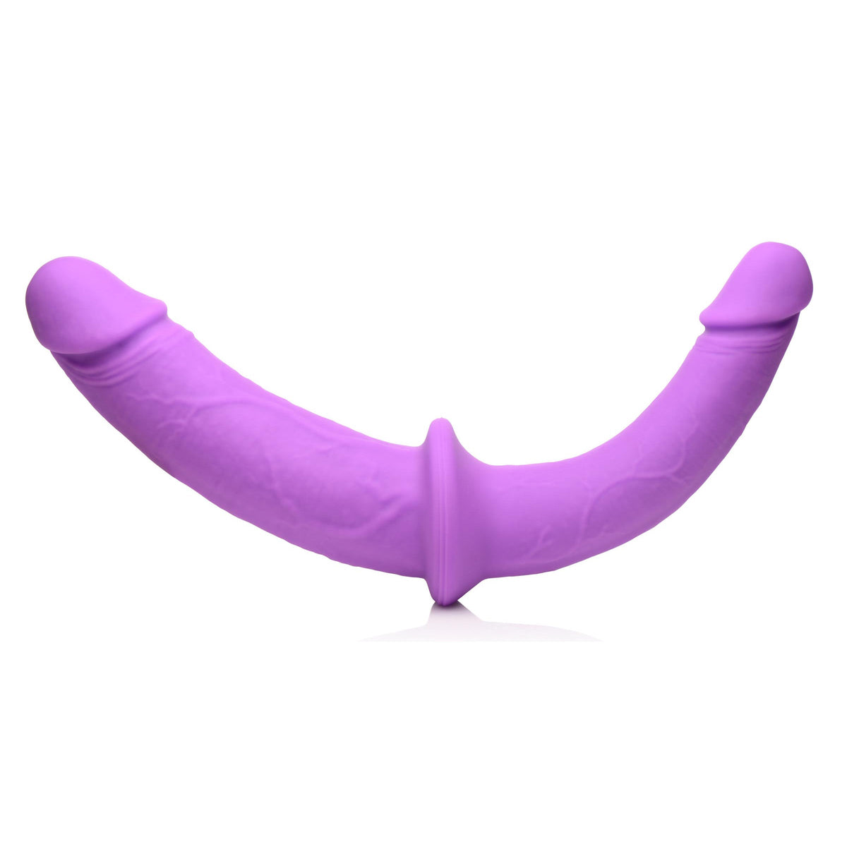 Strap U Double Charmer Silicone Double Dildo with Harness