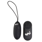 28X Nubbed Silicone Egg - Black