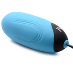 28X Grooved Silicone Egg - Blue